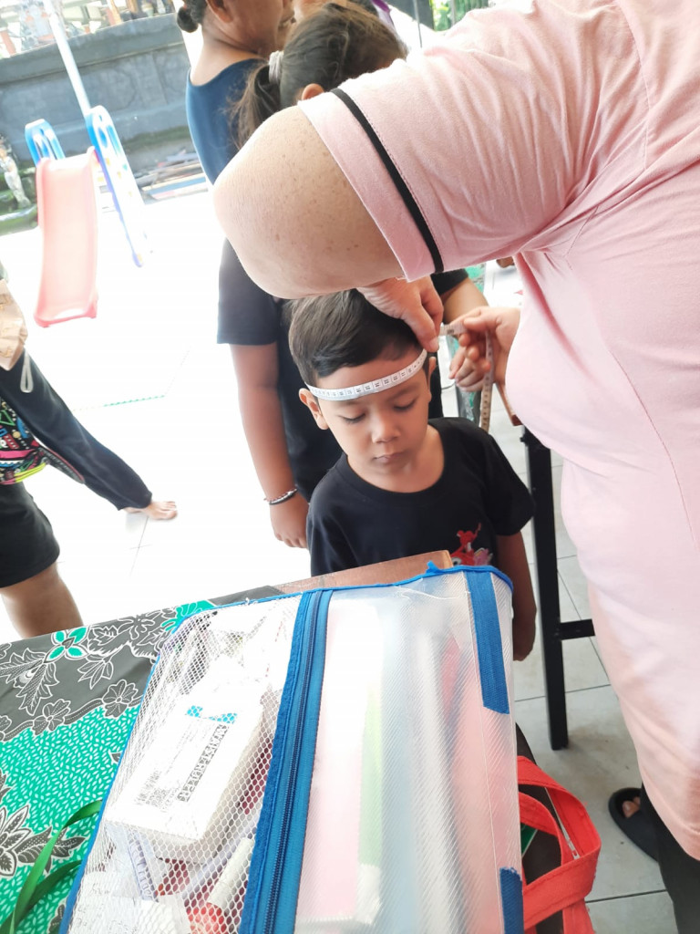 Pelaksanaan Posyandu Balita Banjar Tauman  - 12 April 2024